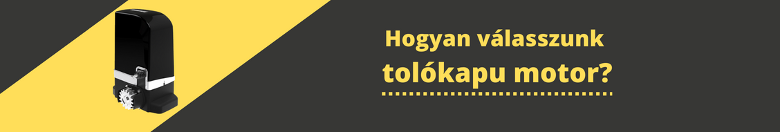 Hogyan válasszunk tolókapu motort?
