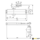 Assa Abloy DC120-EV1 méret