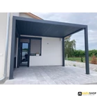 Motorline Professional Brisa Solar pergola referencia kép szemből