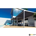 Motorline Professional Brisa Solar motoros pergola családi háznál