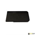 Fekete műanyag zárólap tolómotor burkolathoz