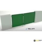 Teleszkópos összecsukható szárnyaskapu vasalat rendszer működése