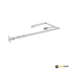 Teleszkópos összecsukható szárnyaskapu vasalat rendszer 3,5 méteres kapuszárnyig