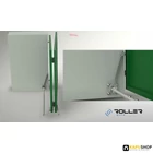 Teleszkópos összecsukható szárnyaskapu vasalat rendszer működése