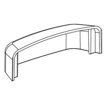 Motorline MBR07-Bravo500R/524 oldal takaró fedél