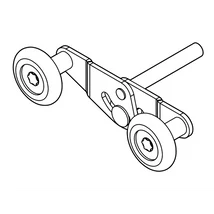 Tandem görgő