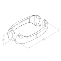 Fogantyú szekcionált garázskapuhoz