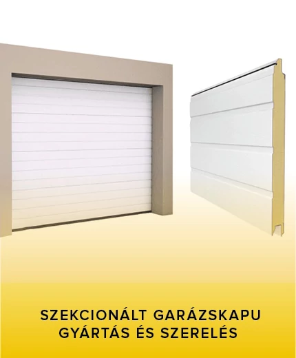 Garázskapu gyártás: egyedi méret, prémium minőség, tökéletes illeszkedés az otthonodhoz.