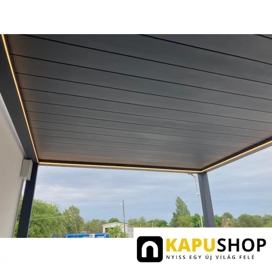 Motorline Professional Brisa Solar pergola referencia kép led világítás