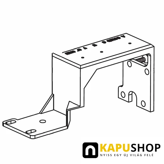 Motorline MBR18 fehér konzol mechanikus végálláshoz-Bravo500R/524