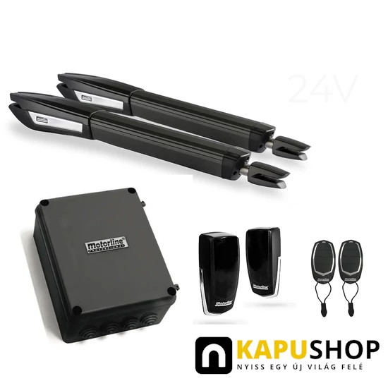 Jag600 24V-os szárnyas kapu motor szett