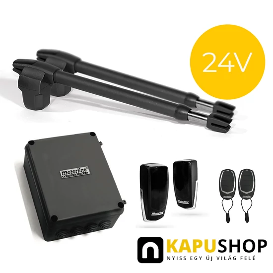 Lince600 24V-os szárnyas kapumotor szett