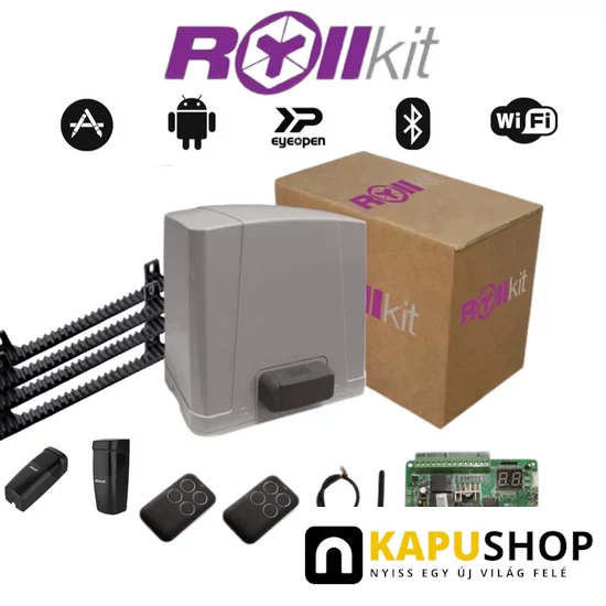 RollKit DRIFT40 WIFI/BLUETOOTH FULL- tolókapu motor