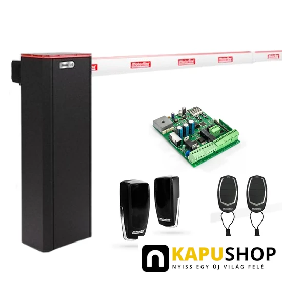 Motorline Turbo sorompó szett 4 méterig ledes karral