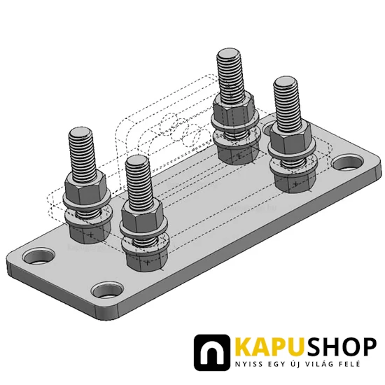 Állítható talp – csavarozható